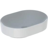 Раковина накладная Geberit VariForm 55х40х15.8 фаянс, цвет Белый (500774012) Раковина накладная Geberit VariForm 55х40х15.8 фаянс, цвет Белый (500774012)