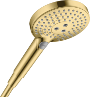 Ручной душ Hansgrohe Raindance Select S120 3 jet, полированное золото (26530990)