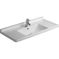 Раковина мебельная Duravit 85х48.5х19, фарфор, цвет Белый (0304800000) Раковина мебельная Duravit 85х48.5х19, фарфор, цвет Белый (0304800000)