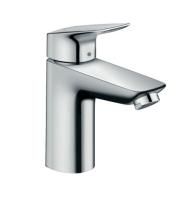 Смеситель для раковины Hansgrohe Logis Керамический картридж со сливным гарнитуром Хром (71107000) Смеситель для раковины Hansgrohe Logis Керамический картридж со сливным гарнитуром Хром (71107000)