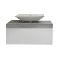 Комплект Azario Тумба LATINA 100 с раковиной Top Counter 65 Комплект Azario Тумба LATINA 100 с раковиной Top Counter 65