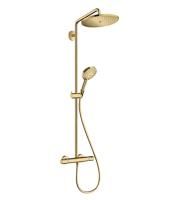 Душевая колонна с термостатом для душа Hansgrohe Croma Select S Showerpipe 280 1jet EcoSmart полированное золото (26891990) Душевая колонна с термостатом для душа Hansgrohe Croma Select S Showerpipe 280 1jet EcoSmart полированное золото (26891990)