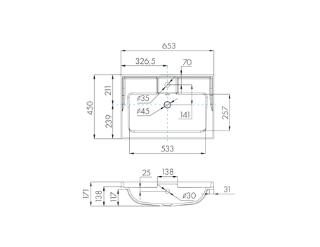 картинка Раковина AQUATON Фабиа 65 белая 1A708731FB010 картинка Раковина AQUATON Фабиа 65 белая 1A708731FB010