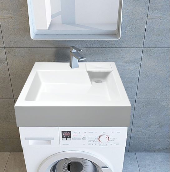 картинка Раковина подвесная Azario Slim 60х60х11 Белый (CS00078302) картинка Раковина подвесная Azario Slim 60х60х11 Белый (CS00078302)