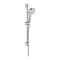 Душевой набор Hansgrohe Croma Select E Multi EcoSmart 9 л/мин, штанга 65 см, белый/хром (26581400) Душевой набор Hansgrohe Croma Select E Multi EcoSmart 9 л/мин, штанга 65 см, белый/хром (26581400)