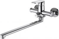 Смеситель для ванны Bravat Opal длинный излив, универсальный, хром (F6125183CP-02L-RUS) Смеситель для ванны Bravat Opal длинный излив, универсальный, хром (F6125183CP-02L-RUS)