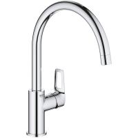 Смеситель для кухонной мойки Grohe BauLoop Керамический картридж, цвет Хром (31232001) Смеситель для кухонной мойки Grohe BauLoop Керамический картридж, цвет Хром (31232001)