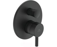 Смеситель для ванны Ideal Standard Silk Black Ceraline, черный матовый,A7389XG Смеситель для ванны Ideal Standard Silk Black Ceraline, черный матовый,A7389XG