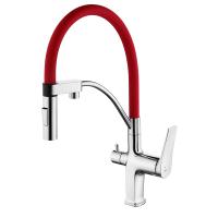 Смеситель Lemark Comfort LM3074C-Red для кухни с подключением к фильтру с питьевой водой Смеситель Lemark Comfort LM3074C-Red для кухни с подключением к фильтру с питьевой водой