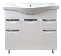 Комплект Тумба Стиль-100/2 (1000х800х350) с раковиной Basic 100 (CS00070580) Комплект Тумба Стиль-100/2 (1000х800х350) с раковиной Basic 100 (CS00070580)