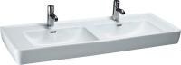 Раковина двойная Laufen Pro A 130х48х11 фарфор, цвет Белый (8149670001041) Раковина двойная Laufen Pro A 130х48х11 фарфор, цвет Белый (8149670001041)