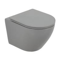Чаша подвесного унитаза BelBagno COLORATO BB062CHR-GR Чаша подвесного унитаза BelBagno COLORATO BB062CHR-GR