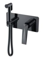 Гигиеническая лейка со смесителем VENTURO Shine Gun Metall