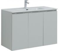 Тумба под раковину Aquanet Алвита New 100 3 дверцы, серый Тумба под раковину Aquanet Алвита New 100 3 дверцы, серый