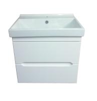 Тумба Loranto Арфа 60/2 ( 600х600х400) подвесная с раковиной Fest 60 Тумба Loranto Арфа 60/2 ( 600х600х400) подвесная с раковиной Fest 60