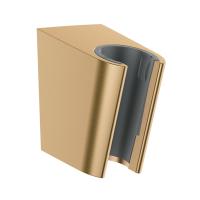 Держатель ручного душа Hansgrohe Porter S, шлифованная бронза (28331140) Держатель ручного душа Hansgrohe Porter S, шлифованная бронза (28331140)