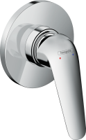 Hansgrohe 71063000 Novus Смеситель для душа с маленькой розеткой, СМ, хром Hansgrohe 71063000 Novus Смеситель для душа с маленькой розеткой, СМ, хром