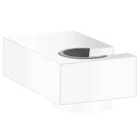 Держатель ручного душа Hansgrohe Porter E, матовый белый (28387700) Держатель ручного душа Hansgrohe Porter E, матовый белый (28387700)