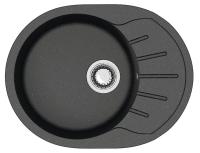 Кухонная мойка Azario Light 57.5хх21.5 искусственный мрамор, цвет Черный (CS00079920) Кухонная мойка Azario Light 57.5хх21.5 искусственный мрамор, цвет Черный (CS00079920)