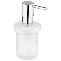 Дозатор жидкого мыла Grohe Essentials Настольный, Хром (40394001) Дозатор жидкого мыла Grohe Essentials Настольный, Хром (40394001)