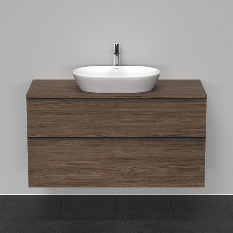 картинка Тумба подвесная Duravit D-Neo темный орех 1200х550 (DE496902121) картинка Тумба подвесная Duravit D-Neo темный орех 1200х550 (DE496902121)