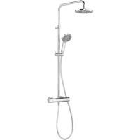 Душевая система KLUDI A-QA DUAL SHOWER SYSTEM с термостатом, хром (6609505-00) Душевая система KLUDI A-QA DUAL SHOWER SYSTEM с термостатом, хром (6609505-00)