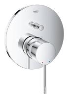 Смеситель однорычажный для ванны GROHE Essence, круглая розетка, хром (24058001) Смеситель однорычажный для ванны GROHE Essence, круглая розетка, хром (24058001)