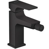 Смеситель для биде Hansgrohe Metropol Керамический картридж со сливным гарнитуром Черный (32520670) Смеситель для биде Hansgrohe Metropol Керамический картридж со сливным гарнитуром Черный (32520670)