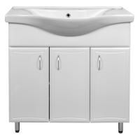 Комплект Тумба Коралл-80 (800х860х460) с раковиной Basic 80 (CS00070578) Комплект Тумба Коралл-80 (800х860х460) с раковиной Basic 80 (CS00070578)