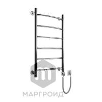 Полотенцесушитель электрический Маргроид Вид 4 форма лесенка 80х50 цвет Хром (M00029709) Полотенцесушитель электрический Маргроид Вид 4 форма лесенка 80х50 цвет Хром (M00029709)