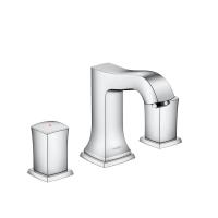 Смеситель для раковины Hansgrohe Metropol Classic Керамическая кран-букса со сливным гарнитуром (31304000) Смеситель для раковины Hansgrohe Metropol Classic Керамическая кран-букса со сливным гарнитуром (31304000)