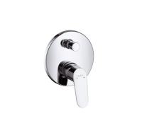 Смеситель для ванны Hansgrohe Focus, однорычажный, внешняя часть (31945000) Смеситель для ванны Hansgrohe Focus, однорычажный, внешняя часть (31945000)