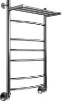 Полотенцесушитель водяной Маргроид Вид 5 с полкой форма лесенка 120х50, цвет Хром (B512050сполкой) Полотенцесушитель водяной Маргроид Вид 5 с полкой форма лесенка 120х50, цвет Хром (B512050сполкой)