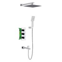 Душевая система встроенная с термостатом Timo Petruma SX-5049/00SM хром Душевая система встроенная с термостатом Timo Petruma SX-5049/00SM хром