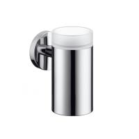 Стаканк для зубных щеток Hansgrohe Logis, с держателем, хром (40518000) Стаканк для зубных щеток Hansgrohe Logis, с держателем, хром (40518000)
