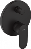 Смеситель для ванны с душем Hansgrohe Vernis Blend, матовый чёрный (71466670)