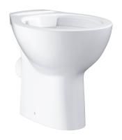 Унитаз напольный Grohe Bau Ceramic приставной безободковый, горизонтальный выпуск, белый (39430000) Унитаз напольный Grohe Bau Ceramic приставной безободковый, горизонтальный выпуск, белый (39430000)