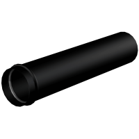 Alcadrain A4000BLACK Удлинитель DN32, черный-мат
