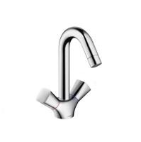 Смеситель для раковины Hansgrohe Logis Керамическая кран-букса с донным клапаном (71222000) Смеситель для раковины Hansgrohe Logis Керамическая кран-букса с донным клапаном (71222000)