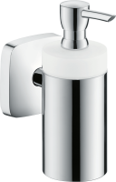 Дозатор жидкого мыла Hansgrohe PuraVida Подвесной, Хром (41503000) Дозатор жидкого мыла Hansgrohe PuraVida Подвесной, Хром (41503000)