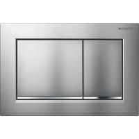 Кнопка смыва Geberit Omega 21.2х1х14.2 для инсталляции, пластик, цвет Хром матовый (115080KN1)