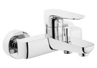Смеситель для ванны с подключением душа VitrA X-Line хром (A42324EXP) Смеситель для ванны с подключением душа VitrA X-Line хром (A42324EXP)