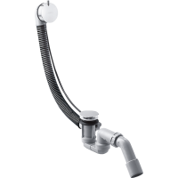 Слив-перелив Hansgrohe Flexaplus S для ванны, полуавтомат, хром (58150000) Слив-перелив Hansgrohe Flexaplus S для ванны, полуавтомат, хром (58150000)