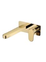Смеситель для умывальника из стены SPECTRE Gold Смеситель для умывальника из стены SPECTRE Gold