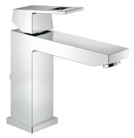 Смеситель для раковины Grohe Eurocube Керамический картридж со сливным гарнитуром Хром (23445000) Смеситель для раковины Grohe Eurocube Керамический картридж со сливным гарнитуром Хром (23445000)