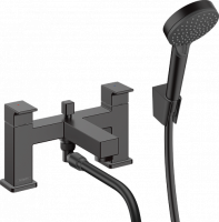 Смеситель на борт ванны Hansgrohe Vernis Shape, матовый чёрный (71462670) Смеситель на борт ванны Hansgrohe Vernis Shape, матовый чёрный (71462670)