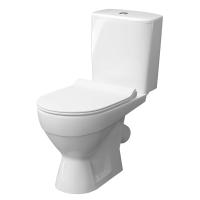 Унитаз-компакт КЕРАМИН Толедо Slim Алкапласт с мягким сиденьем микролифт, белый Унитаз-компакт КЕРАМИН Толедо Slim Алкапласт с мягким сиденьем микролифт, белый