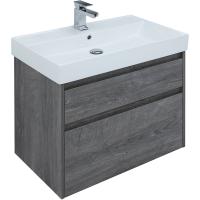 Тумба под раковину Aquanet Nova Lite 60 дуб рошелье (2 ящика) Тумба под раковину Aquanet Nova Lite 60 дуб рошелье (2 ящика)