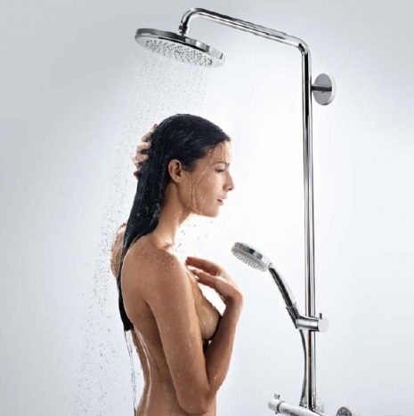 картинка 27115000 Raindance Select Raindance Select 240 Showerpipe, ½’ 