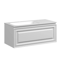 Тумба подвесная SANCOS Very 995х445х406, левая , Bianco , арт.VR100LW Тумба подвесная SANCOS Very 995х445х406, левая , Bianco , арт.VR100LW